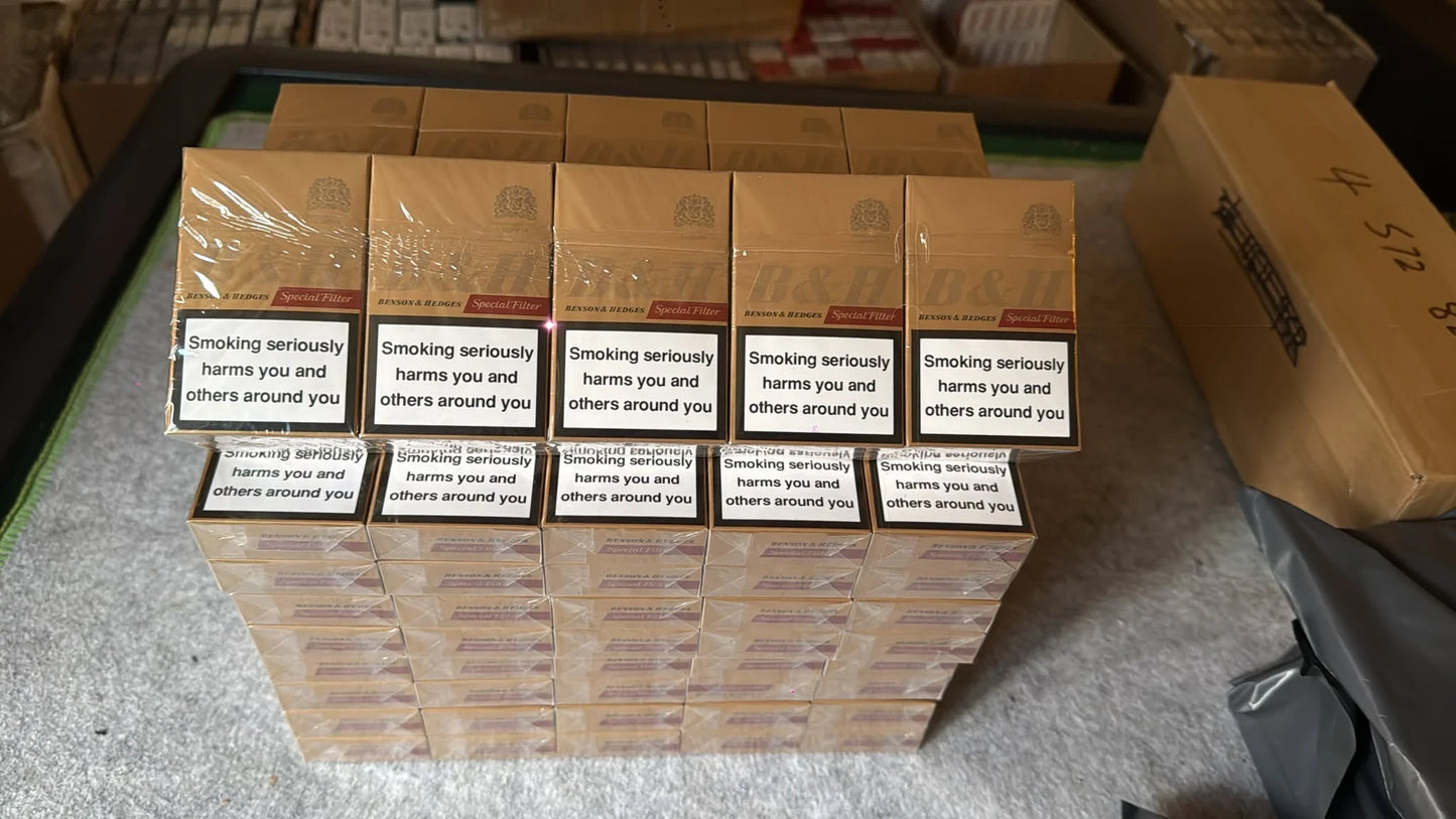 Benson & Hedges Special Filter Gold King Size Cigarettes