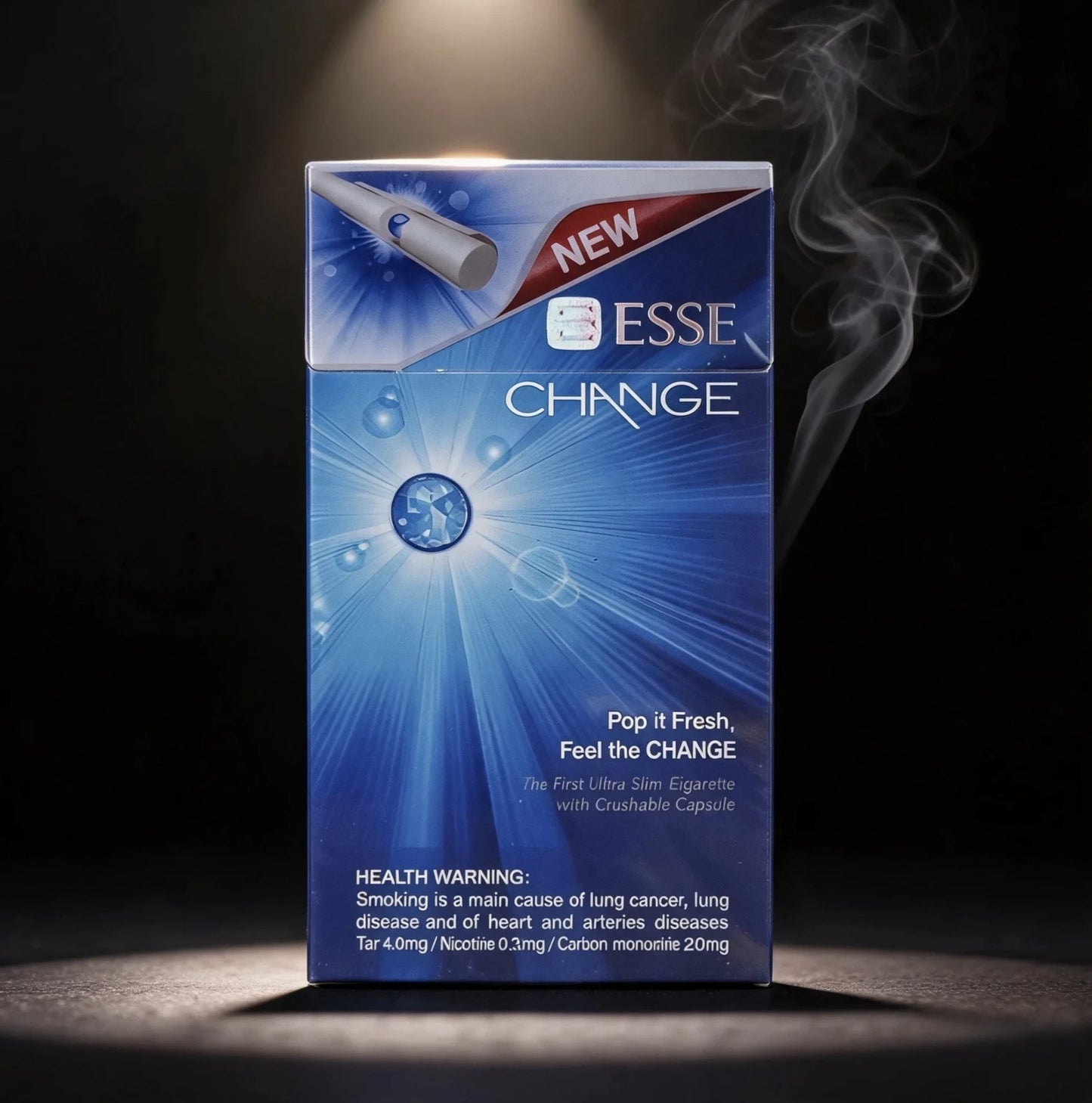 ESSE CHANGE NEW VERSION 4mg Icy Methol Ultra Slim Cigarettes