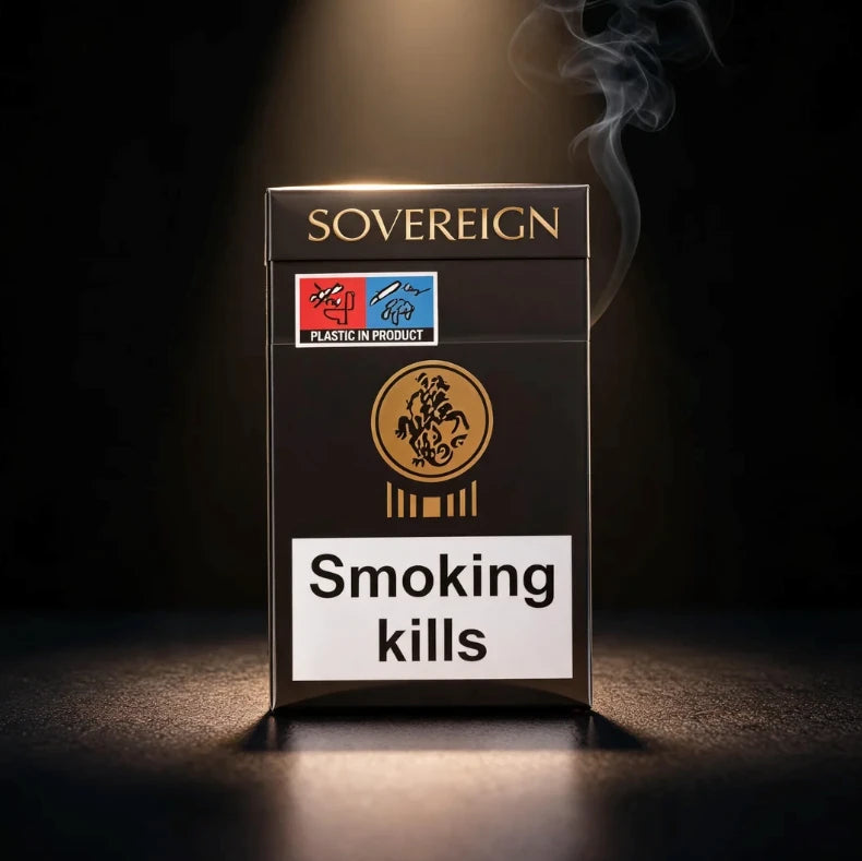 Sovereign Black King Size Cigarettes | Hard Pack 20s