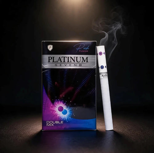 Platinum Seven II Push Fusion Double Mix Dual Capsule Cigarettes